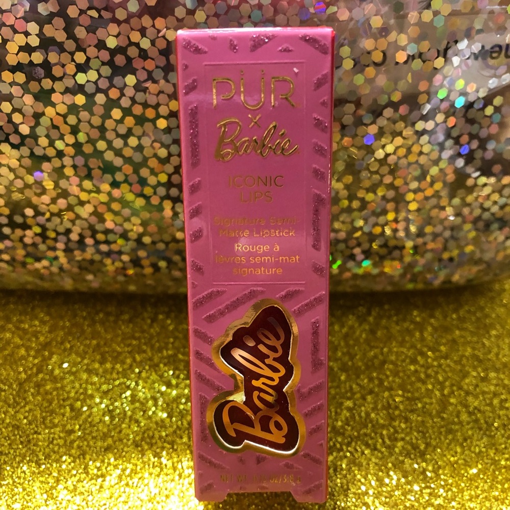 BNIB! PUR x Barbie Iconic Lips Semi-Matte Lipstick 💄 in Innovator - Picture 7 of 7